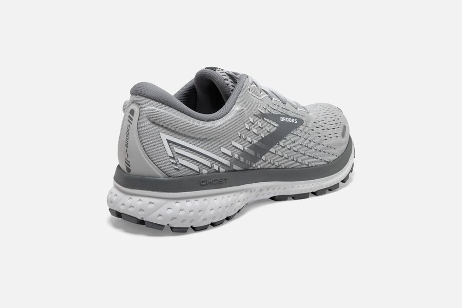 Ghost 13 Road Brooks Running Shoes NZ Womens - Grey - MAVWRC-708